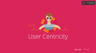 User Centricity
GRAZI GRANZOTO
User Centricity
 