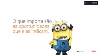 Gate 2016
BRUNO COBBI
O que importa são
as oportunidades
que elas indicam.
 