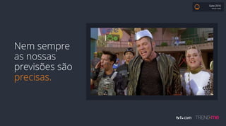 Gate 2016
BRUNO COBBI
Nem sempre
as nossas
previsões são
precisas.
 