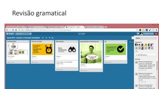 Revisão gramatical  