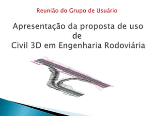 ColaboraçãoInteroperabilidade com o Revit ®Pontos de conexão do edifícioPonts Partir D'Autodesk ® Revit ® StructureRotas de exportação e os perfis de estrada para a geração de um modelo de ponte em RevitStructureAumentodacolaboraçãointerdisciplinar