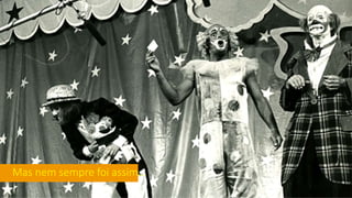 Big Top - 1984
Guy Laliberté, bilionário e
fundador do Cirque du Solei
O Início
 