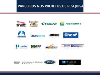 PARCEIROS NOS PROJETOS DE PESQUISA
 