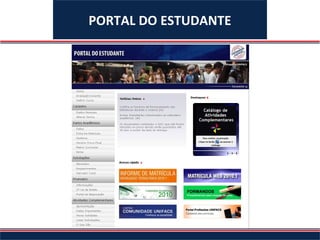 PORTAL DO ESTUDANTE
 