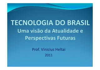Prof. Vinicius Heltai
        2011
 