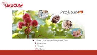 Apresentação - Urucum Profitus