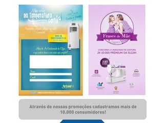 Através de nossas promoções cadastramos mais de
10.000 consumidores!
 
