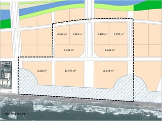 1A
1B
12.678 m²11.970 m²8.222m²
6.548 m²5.734 m ²
5.043 m² 5.448 m² 6.792 m²4.564 m²
SUBFASES 1A + 1B
 