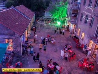 Projeto Simultaneidade - Evento multiartístico
 