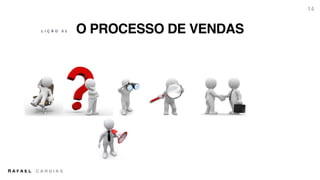 R A F A E L C A R D I A S
O PROCESSO DE VENDAS
14
L I Ç Ã O 0 2
 