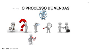 R A F A E L C A R D I A S
15
O PROCESSO DE VENDASL I Ç Ã O 0 2
 