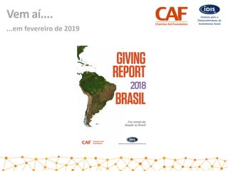 Vem aí....
...em fevereiro de 2019
2018
 