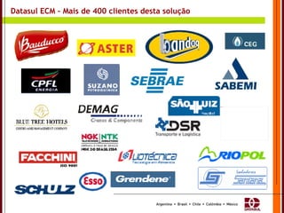 Datasul ECM – Mais de 400 clientes desta solução 