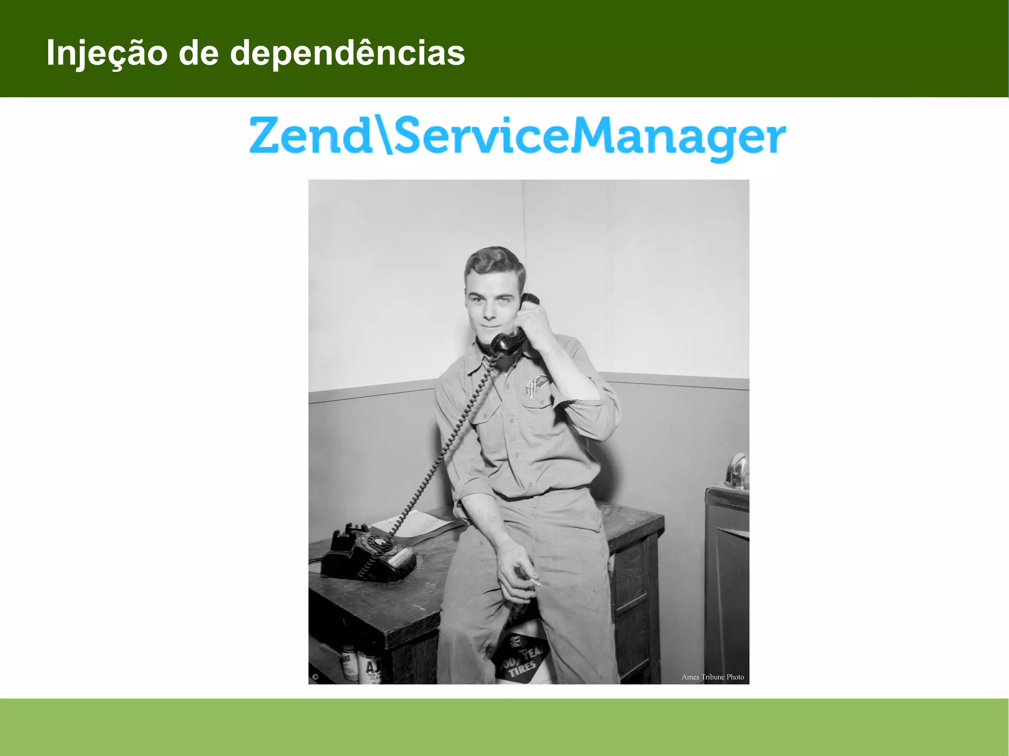 Injeção de dependências 