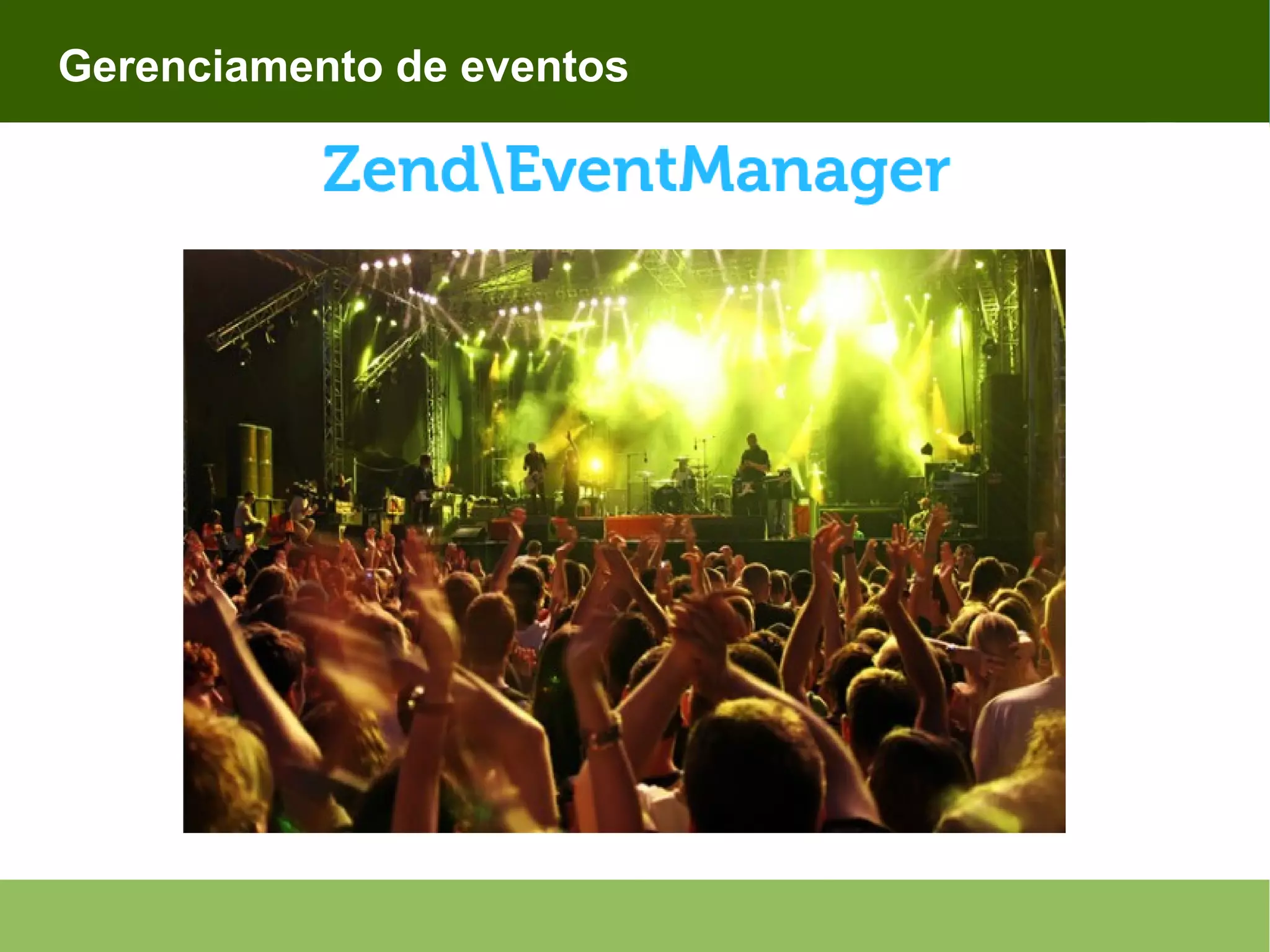 Gerenciamento de eventos 