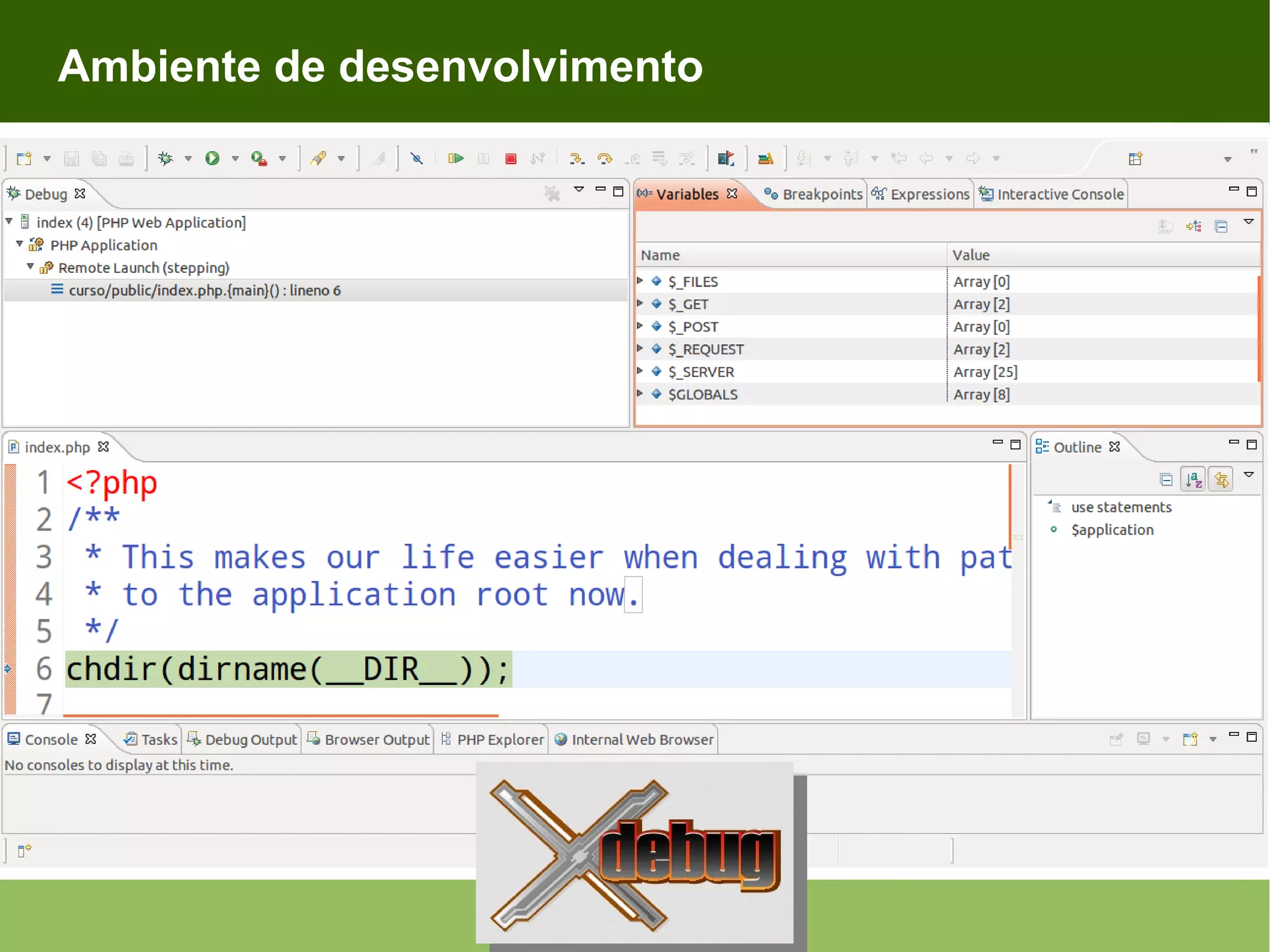 Ambiente de desenvolvimento 