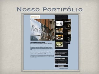 Nosso Portifólio 