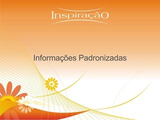 Inspiração Perfumes Informações Padronizadas 