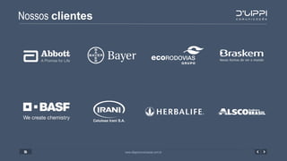 Nossos clientes
www.dlippicomunicacao.com.br15
 