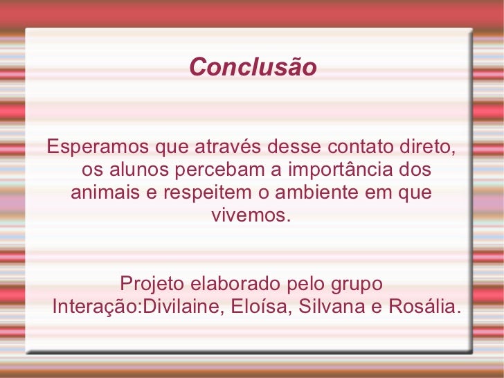Apresentacao sobre meio ambiente