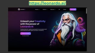 https://leonardo.ai/
 