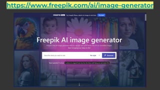 https://www.freepik.com/ai/image-generator
 