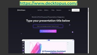 https://www.decktopus.com/
 
