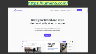 https://lumen5.com/
 