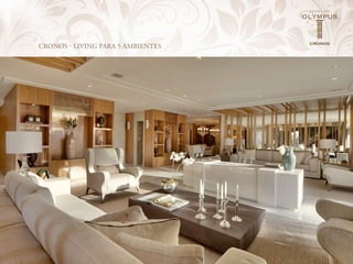 CRONOS - LIVING PARA 5 AMBIENTES
 