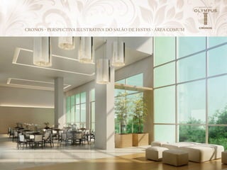 cronos - PErsPEcTIVA ILUsTrATIVA Do sALÃo DE FEsTAs - árEA comUm
 