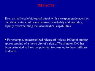 A presentaion on biological disaster | PPT