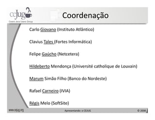 Apresentando o Cejug