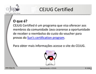 Apresentando o Cejug