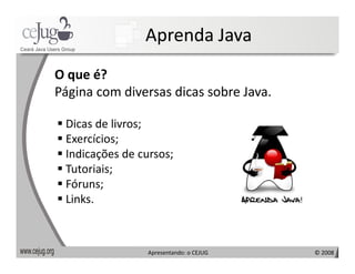 Apresentando o Cejug