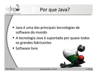 Apresentando o Cejug