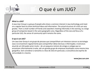 Apresentando o Cejug