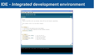 IDE - Integrated development environment
 