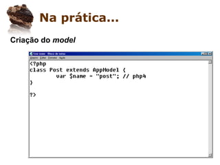 Apresentando o CakePHP