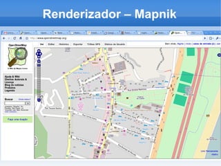 Renderizador – Mapnik
 