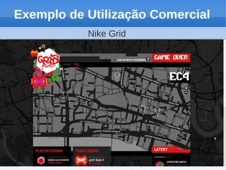 Exemplo de Utilização Comercial
           Nike Grid
 
