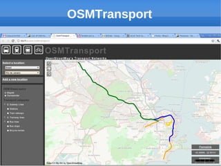 OSMTransport
 