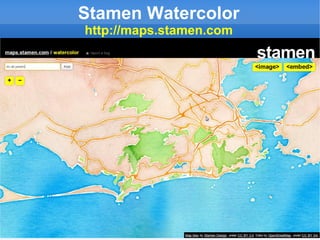 Stamen Watercolor
http://maps.stamen.com
 