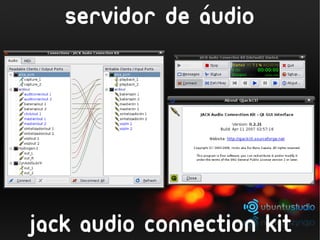 ´
   servidor de audio




jack audio connection kit
 
