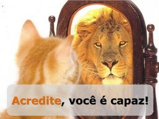 Acredite, você é capaz!
 