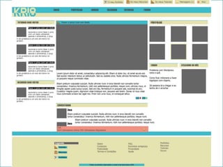  garantir a compatibilidade de diversas resoluções (até uma resolução mínima de 1024×768);Técnicas: teste integrado e de regressãoICPM – Kri8