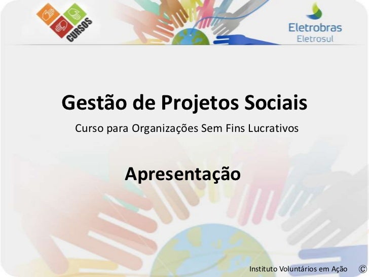 Curso de elaboracao de projetos sociais