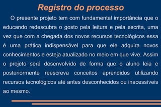 Conteúdos Produção de texto