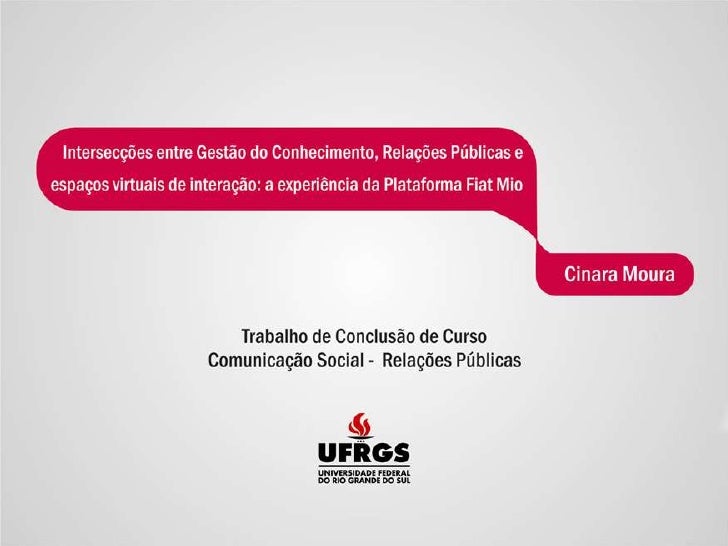 Apresentacao de monografia