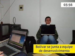 03:56




Bolívar se junta a equipe
  de desenvolvimento
 