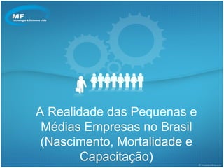 As alterações nos processos fiscais e os seus impactos para as pequenas e médias empresas no Brasil  A Realidade das Pequenas e Médias Empresas no Brasil (Nascimento, Mortalidade e Capacitação) 